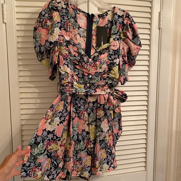 Fashion Nova floral romper size M NWT - Picture 5 of 10